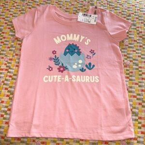 The Children's Place Toddler Girls Size 4T New NWT Valentine’s Day Mommy Shirt